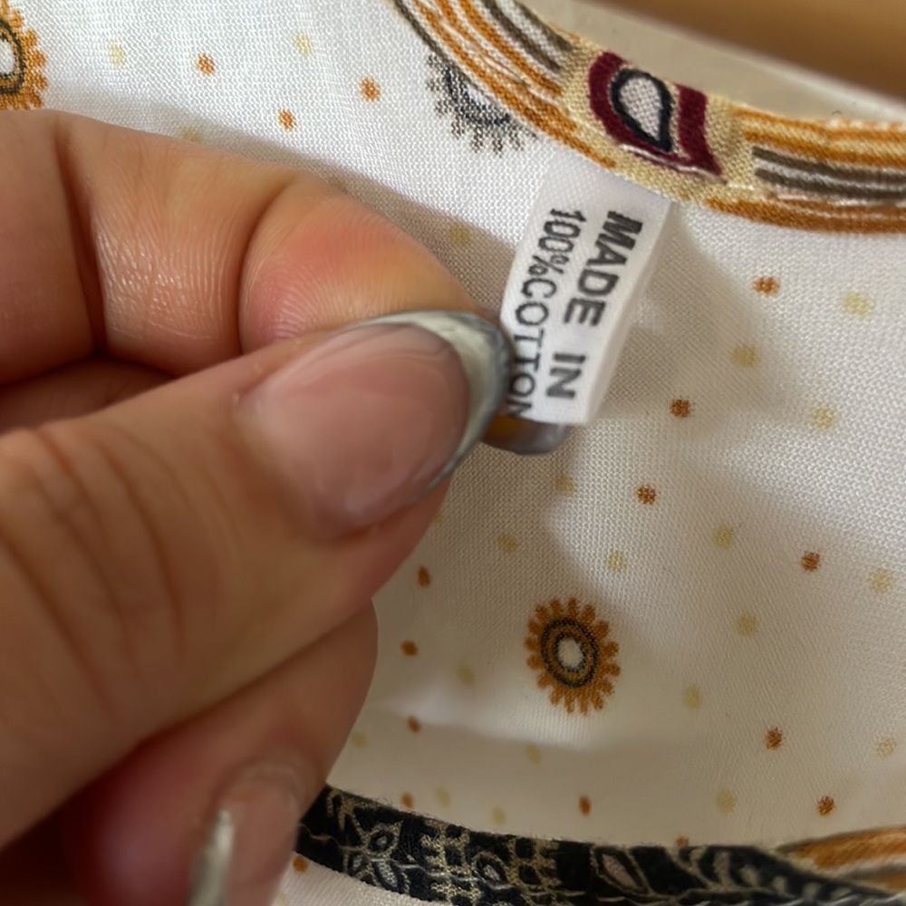 Bohemian printed midi dress - Picture 4 of 5